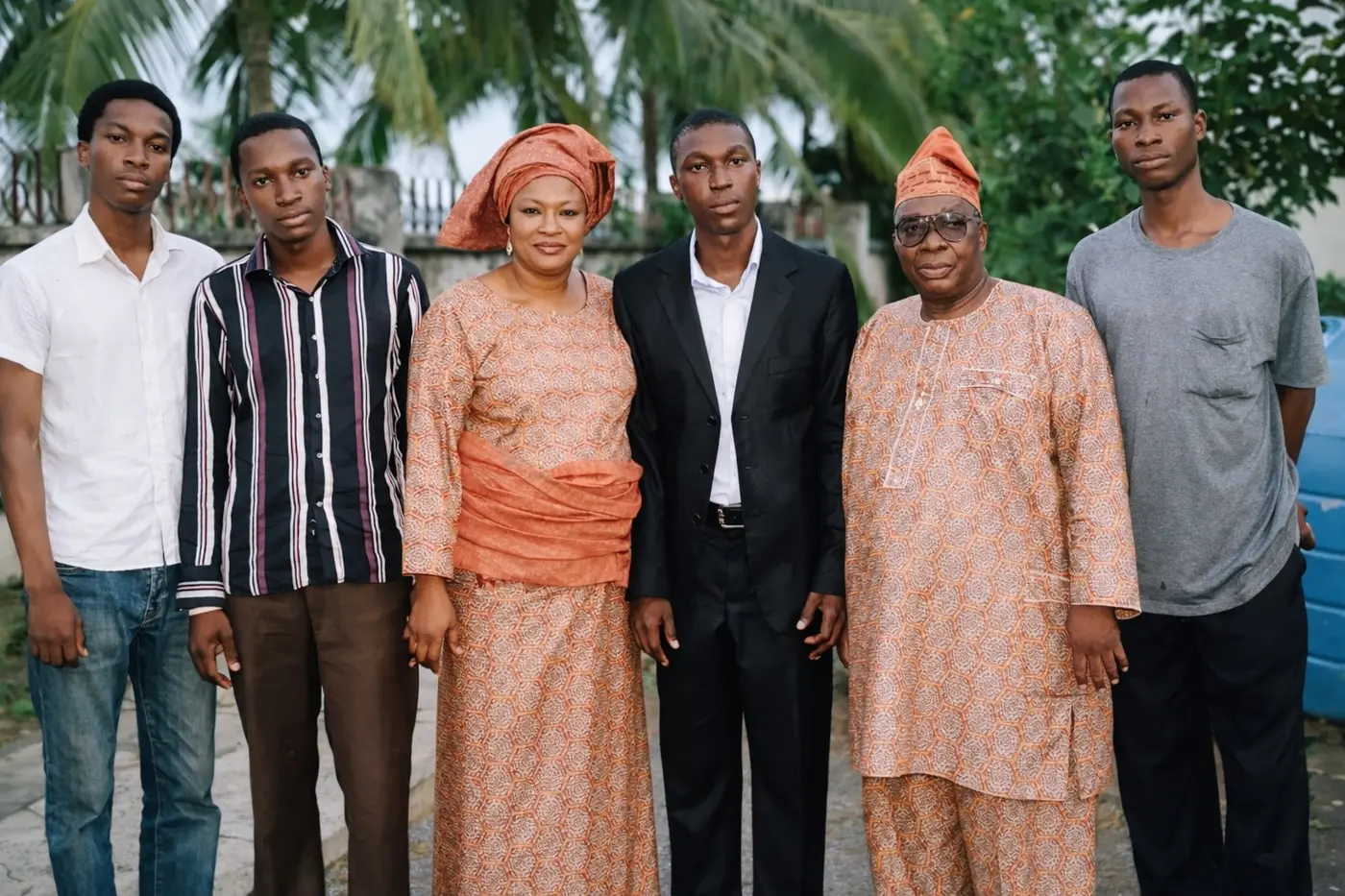 Oluwatosin Medaiyese with family