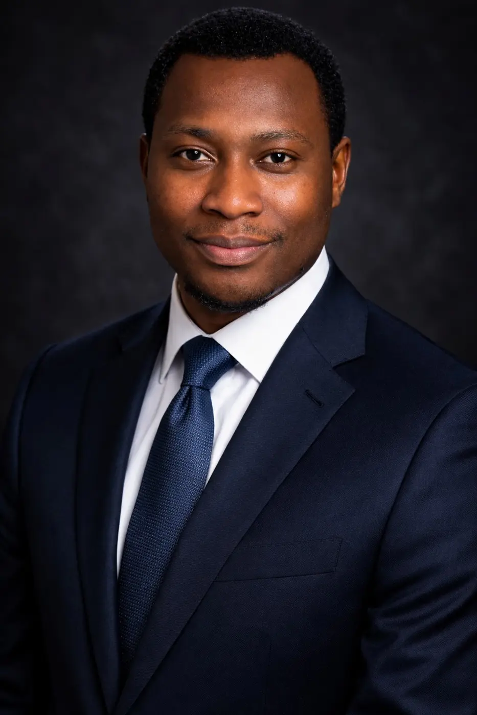 Formal portrait of Oluwatosin Medaiyese