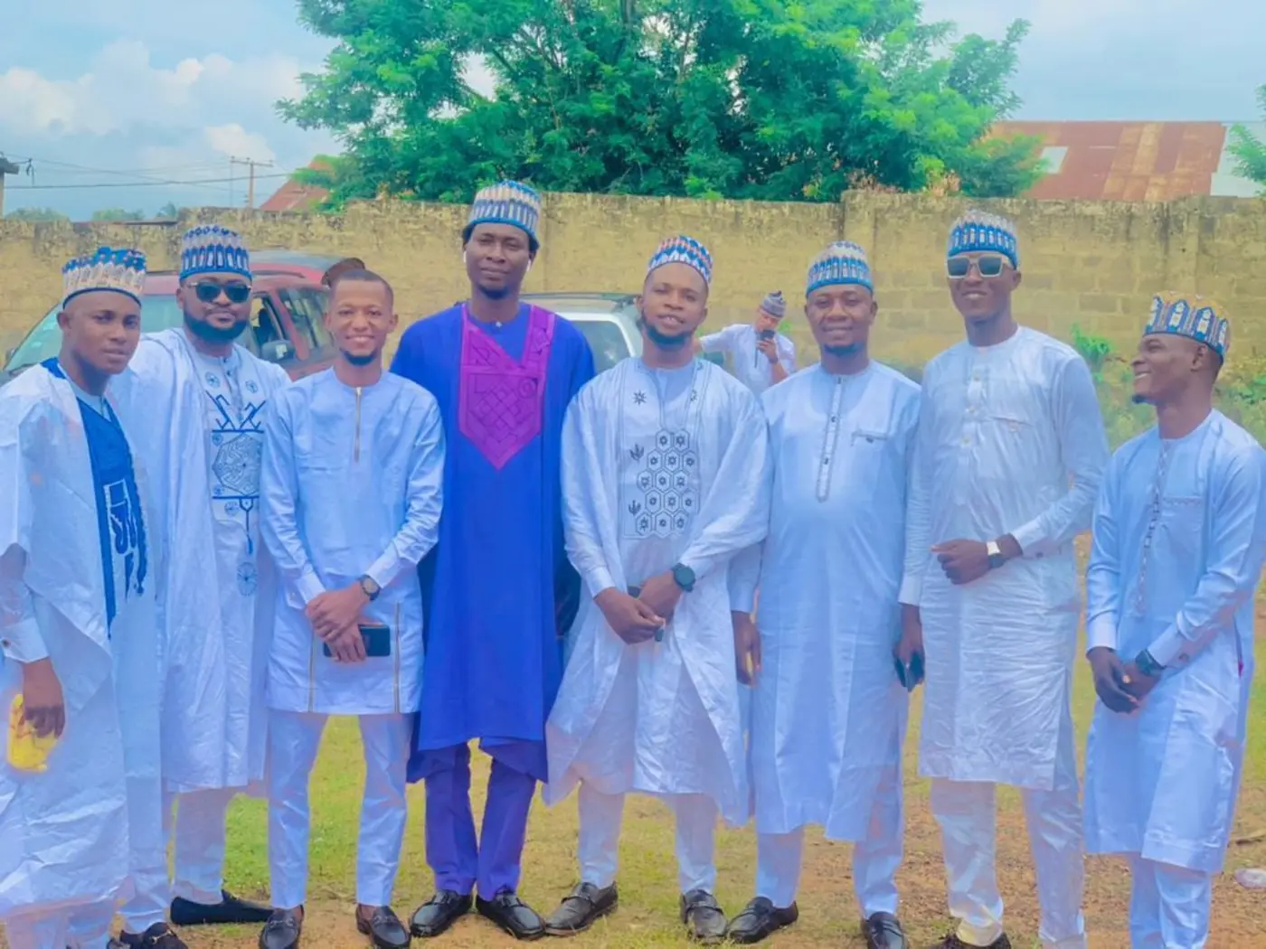 Oluwatosin Medaiyese at a group gathering