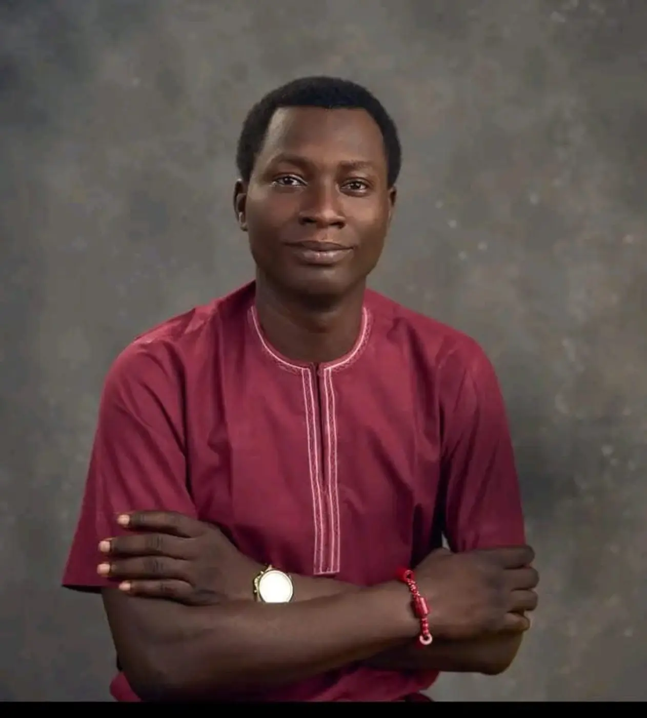 Studio portrait of Oluwatosin Medaiyese